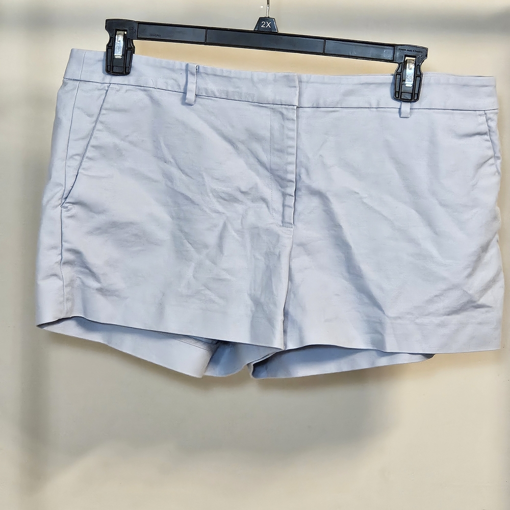 Michael Kors Light Blue‎ Tailored Women's Shorts
